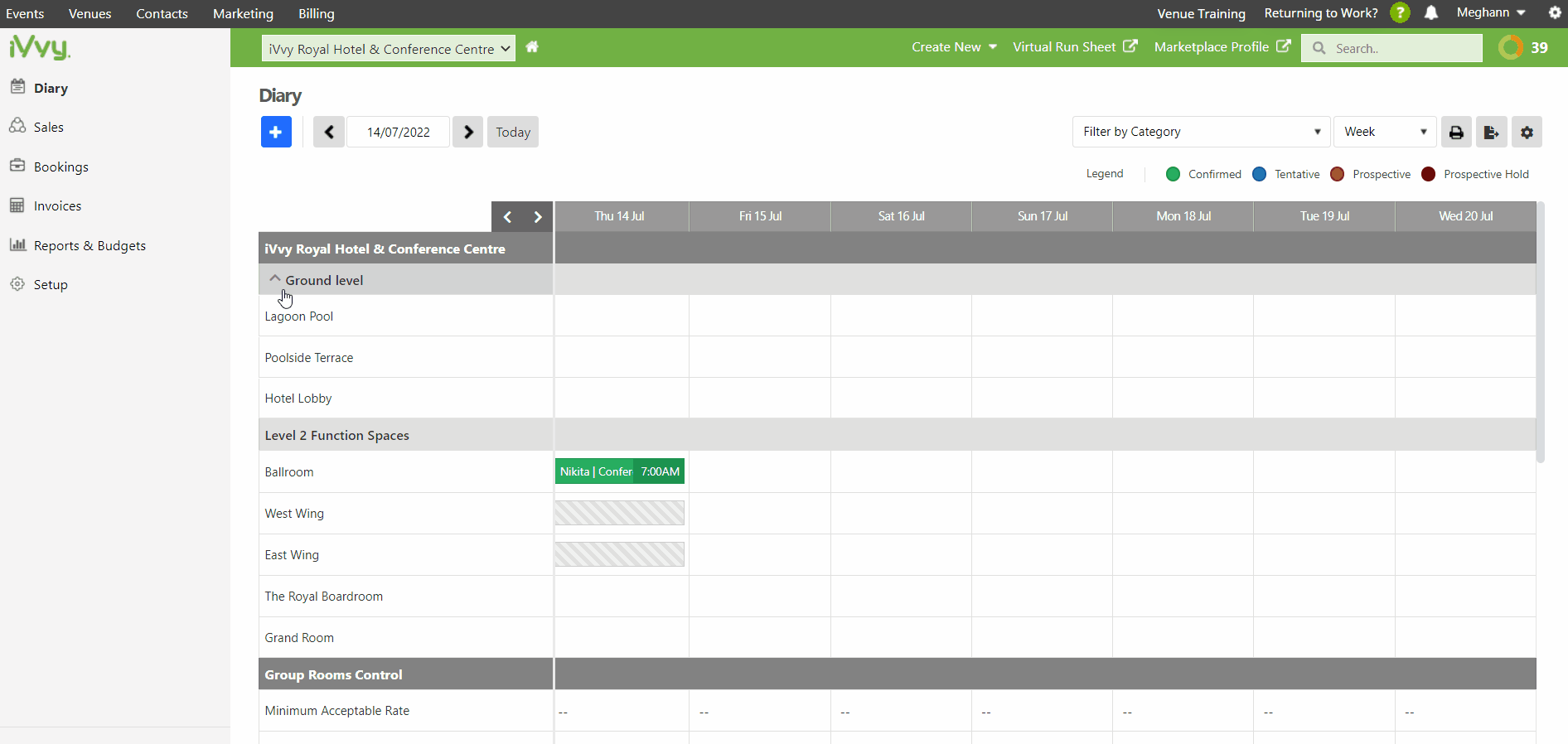 Creating an Room Release Schedule